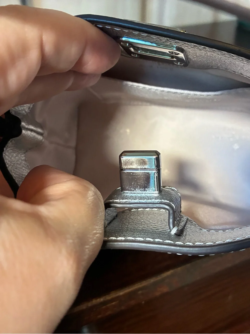 kate spade sparkling silver